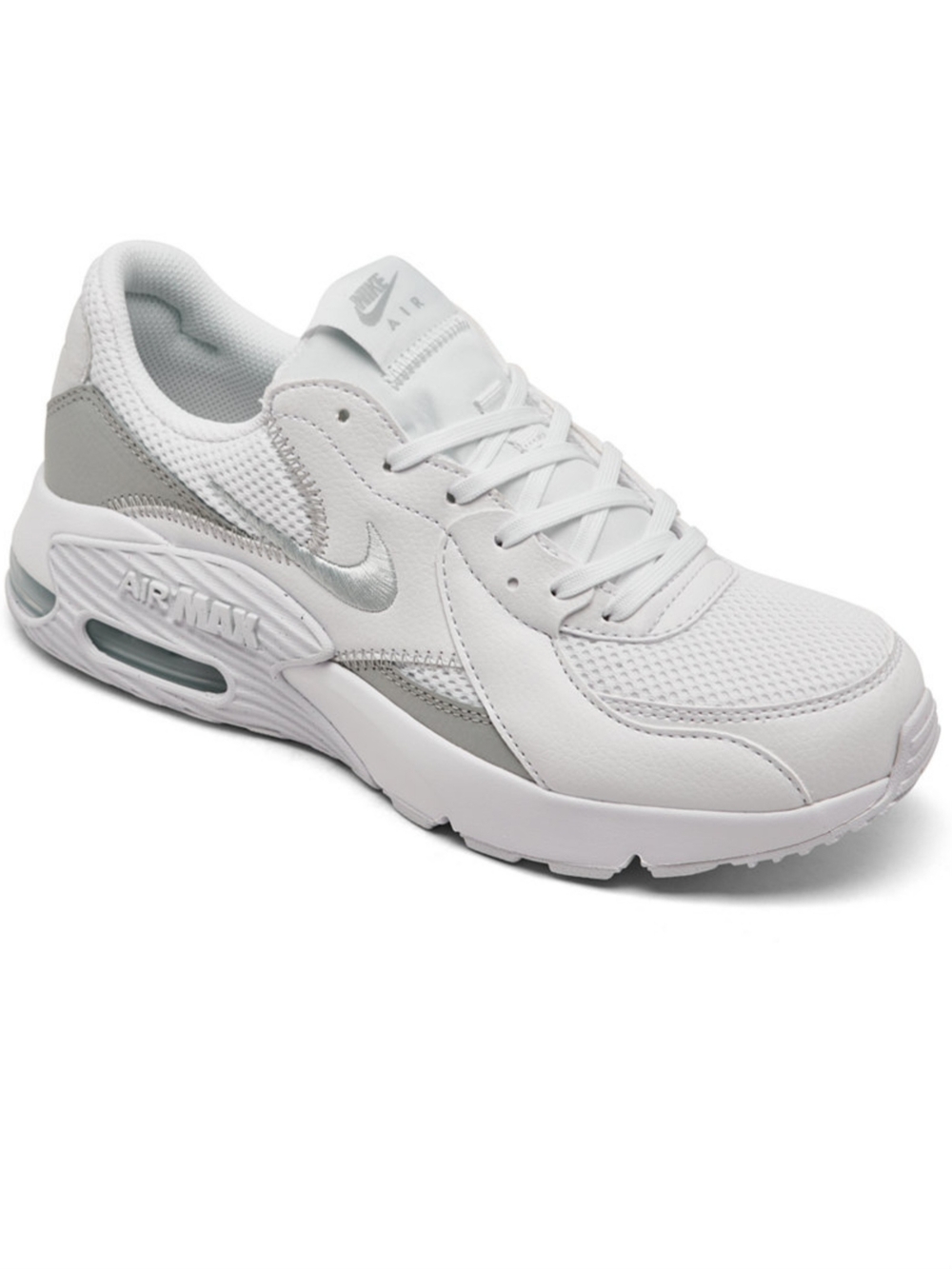 * Nike Women's Air Max Excee Casual Sneakers White/Gray Size 7.5